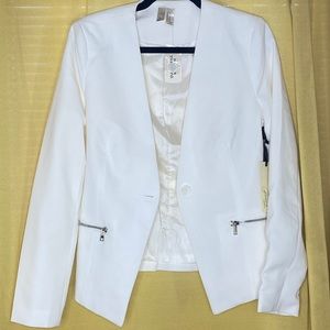 White blazer